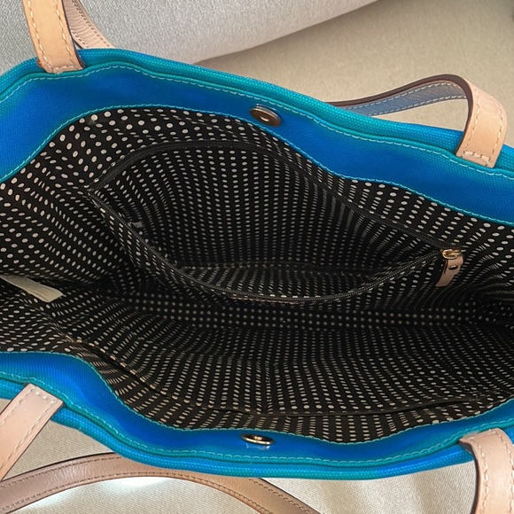 Kate Spade ♣️ turquoise tote - Picture 8 of 9